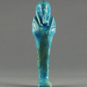 Ancient Egyptian shabti from Abydos dated 380 – 343 BC