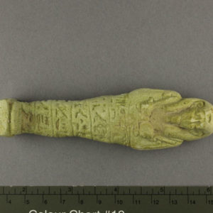 Ancient Egyptian shabti from Hiba dated 664 – 332 BC