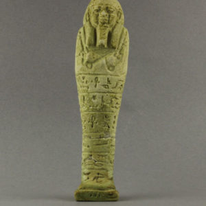 Ancient Egyptian shabti from Hiba dated 664 – 332 BC