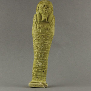 Ancient Egyptian shabti from Hiba dated 664 – 332 BC