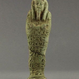 Ancient Egyptian shabti from Hiba dated 664 – 332 BC