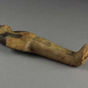 Ancient Egyptian shabti from Abydos dated 1550 – 1069 BC