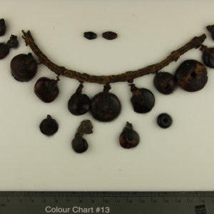 Ancient Egyptian necklace from Qarara dated AD 395 – 641