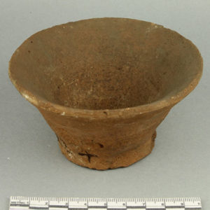 Ancient Egyptian bowl from Abydos dated 1550 – 1295 BC