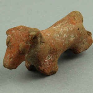 Ancient Egyptian cow figurine from Deir el Bahari dated 1550 – 1295 BC