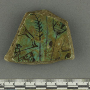 Ancient Egyptian body sherd from Deir el Bahari dated 1550 – 1295 BC