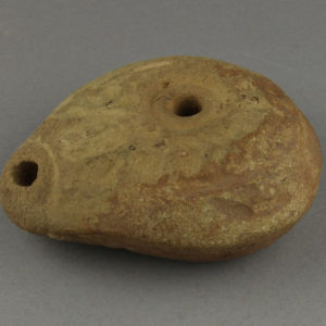 Ancient Egyptian oil lamp from Hierakleopolis dated AD 300 – 499