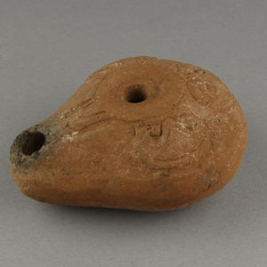 Ancient Egyptian oil lamp from Hierakleopolis dated AD 300 – 400