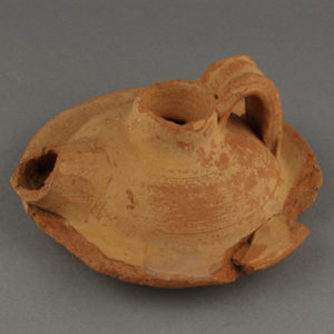 Ancient Egyptian oil lamp from Hierakleopolis dated AD 300 – 400