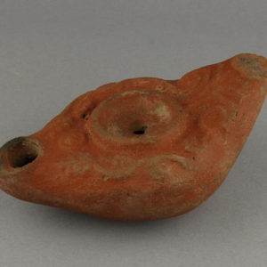 Ancient Egyptian oil lamp from Hierakleopolis dated AD 300 – 400