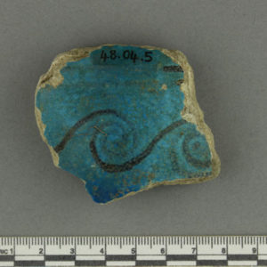 Ancient Egyptian body sherd from Deir el Bahari dated 1550 – 1295 BC