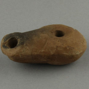 Ancient Egyptian oil lamp from Hierakleopolis dated 30 BC – AD 395