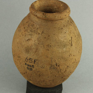 Ancient Egyptian jar from Hierakonpolis dated 5300 – 3000 BC