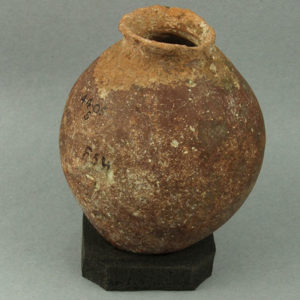 Ancient Egyptian jar from Hierakonpolis dated 5300 – 3000 BC