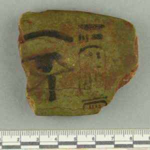 Ancient Egyptian wand fragment from Sarabit el Khadim dated 1294 – 1279 BC