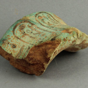 Ancient Egyptian ring stand fragment from Sarabit el Khadim Sinai dated 1279 – 1213 BC