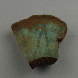 Ancient Egyptian vase fragment from Sarabit el Khadim dated 1550 – 1069 BC