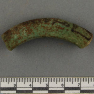 Ancient Egyptian bracelet fragment from Sarabit el Khadim dated 1550 – 1069 BC