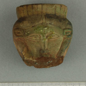 Ancient Egyptian Hathor head from Sarabit el Khadim dated 1550 – 1069 BC