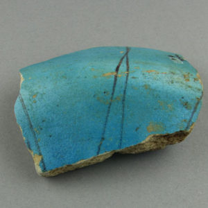 Ancient Egyptian rim sherd from Deir el Bahari dated 1550 – 1295 BC