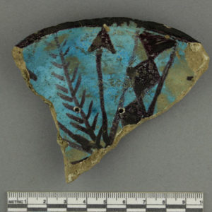 Ancient Egyptian rim sherd from Deir el Bahari dated 1550 – 1295 BC