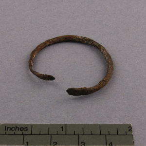 Ancient Egyptian iron ring from Oxyrhynchus dated 30 BC – AD 395