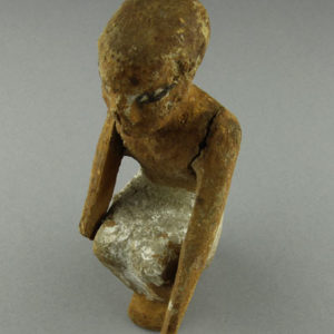 Ancient Egyptian boatman figurine from Deir el Bahari dated 2055 – 1985 BC