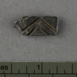 Ancient Egyptian inlay fragment from Abydos dated 3000 – 2890 BC