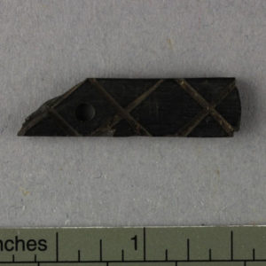 Ancient Egyptian inlay fragment from Abydos dated 3000 – 2890 BC