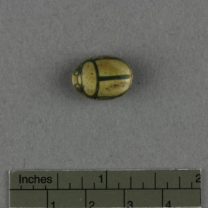 Ancient Egyptian scarab from Abydos dated 1550 – 1295 BC
