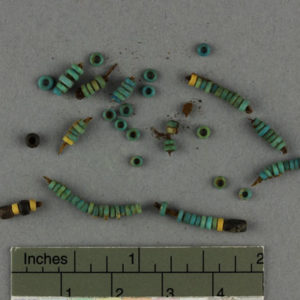 Ancient Egyptian beads from Hawara dated 1550 – 1295 BC