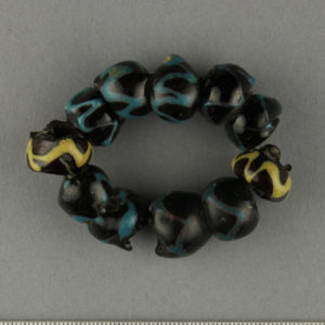 Ancient Egyptian beads from Hawara dated 30 BC – AD 395