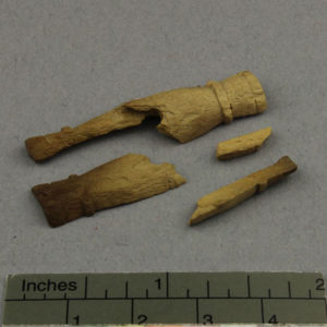 Ancient Egyptian ivory fragments from Mazguneh dated 30 BC – AD 395