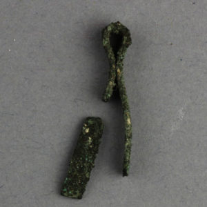 Ancient Egyptian tweezer fragments from Abydos dated 664 – 332 BC