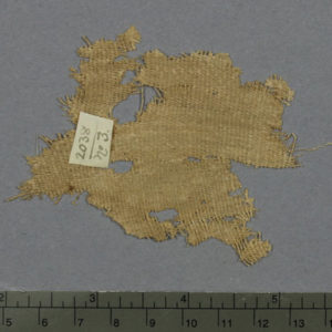 Ancient Egyptian linen fragment from Tarkhan dated 2686 – 2613 BC