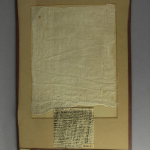 Ancient Egyptian linen fragment from Tarkhan dated 2686 – 2494 BC