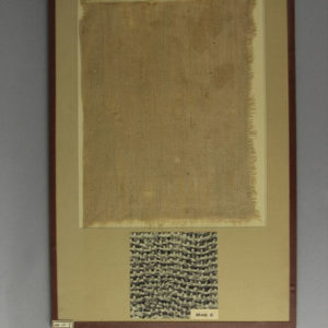 Ancient Egyptian linen fragment from Tarkhan dated 818 – 715 BC