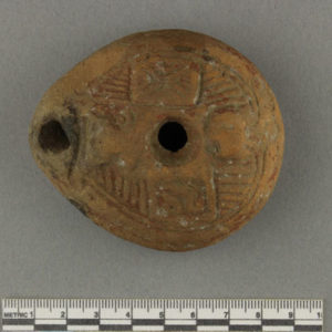 Ancient Egyptian oil lamp from Antinoe dated AD 400 – 600