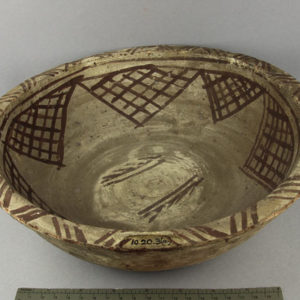 Modern Egyptian – after AD 1500 bowl from Aswan dated AD 1900 – 1920