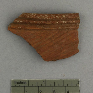 Ancient Egyptian rim sherd from Qaw el kibir dated 1773 – 1550 BC