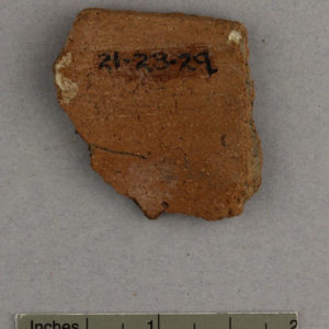 Ancient Egyptian rim sherd from Qaw el kibir dated 1773 – 1550 BC