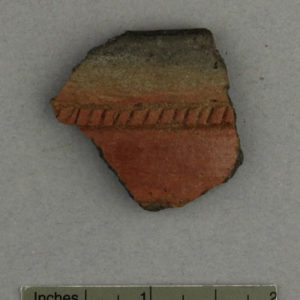 Ancient Egyptian rim sherd from Qaw el kibir dated 1773 – 1550 BC