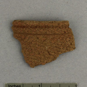 Ancient Egyptian rim sherd from Qaw el kibir dated 1773 – 1550 BC