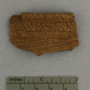 Ancient Egyptian rim sherd from Qaw el kibir dated 1773 – 1550 BC