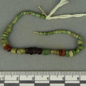 Ancient Egyptian string of beads from Qaw el Kibir dated 5300 – 3000 BC