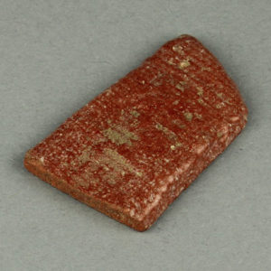 Ancient Egyptian inlay fragment from Amarna dated 1550 – 1295 BC