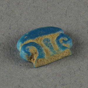 Ancient Egyptian Bes amulet from Amarna dated 1550 – 1295 BC