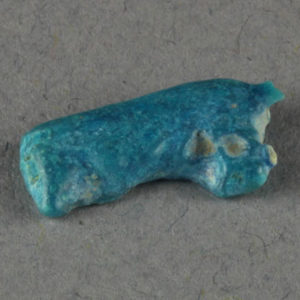 Ancient Egyptian inlay fragment from Amarna dated 1550 – 1295 BC