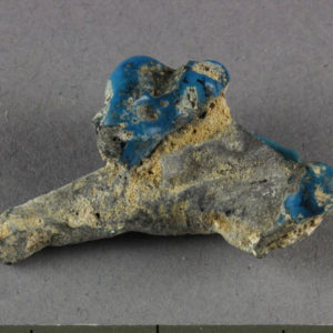 Ancient Egyptian faience fragment from Amarna dated 1550 – 1295 BC