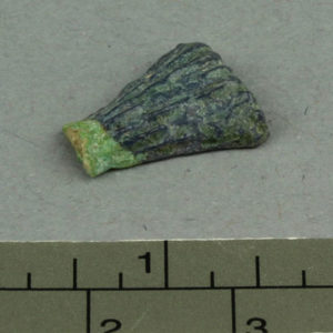 Ancient Egyptian cornflower inlay fragment from Amarna dated 1550 – 1295 BC